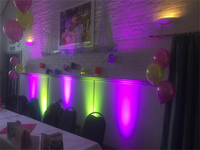 Party picture at Ditcheat Village Hall