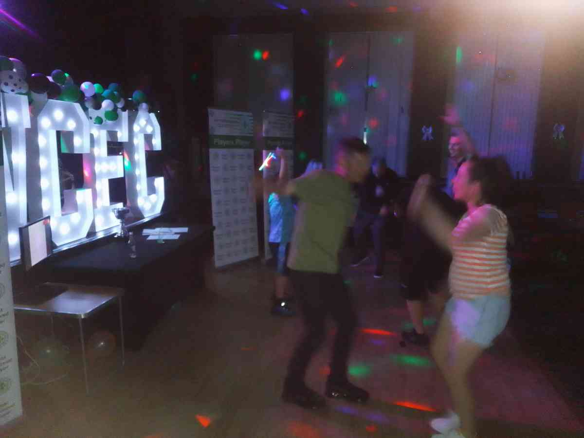 Picture of South Manchester DJ playing at St Johns Catholic Club
